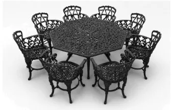 Mesa de picnic 8 sillas