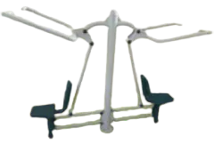 Ejercitador de espalda, doble