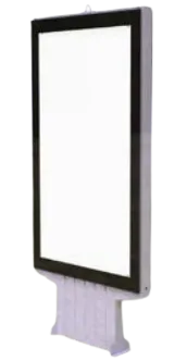 MUPI publicitario iluminado a dos caras