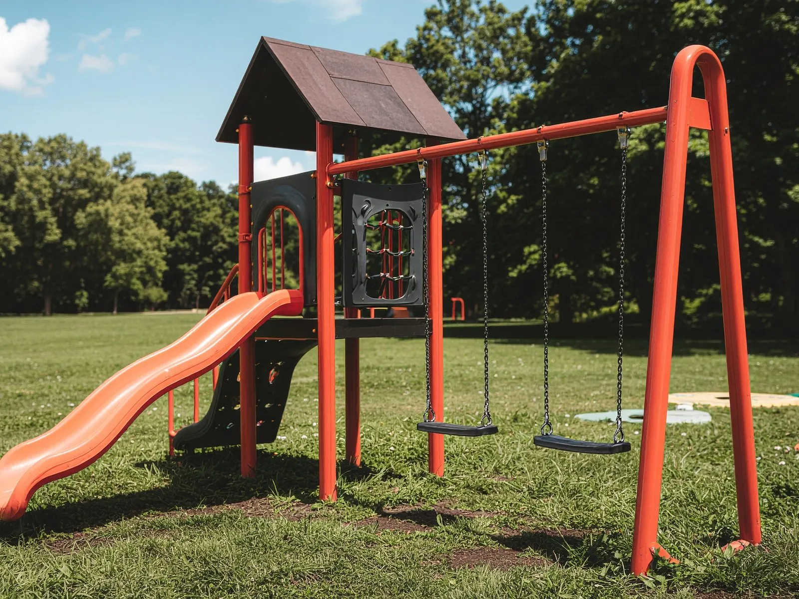 Juego modular con resbaladilla